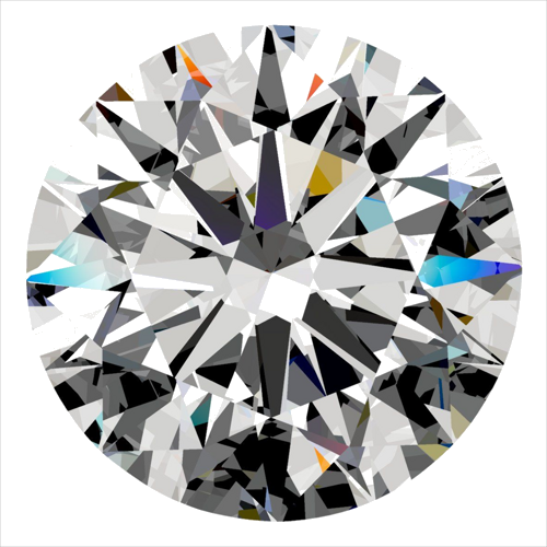 0.31 carat G-VVS2 Excellent cut Natūralus Round Deimantas (1)