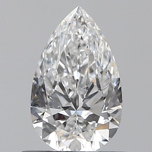 0.5 carat E-SI1 Natūralus Pear Deimantas (1)