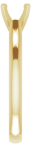 Sužadėtuvių Žiedas „Solitaire“ 14k yellow gold Round 5.5mm (4)