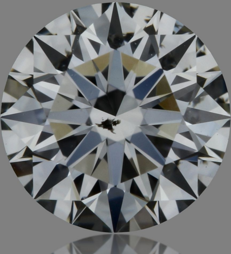0.51 carat H-SI2 Excellent cut Natūralus Round Deimantas (1)