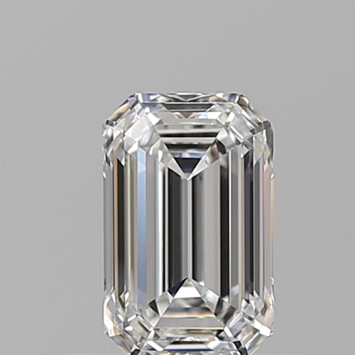 0.71 carat F-VVS2 Natūralus Emerald Deimantas (1)