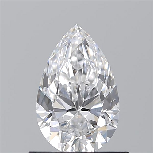 0.73 carat D-SI2 Natūralus Pear Deimantas (1)