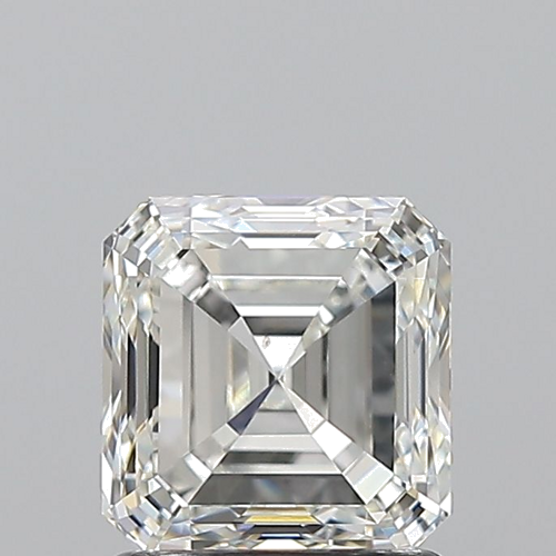 1.5 carat H-VS2 Natūralus Asscher Deimantas (1)