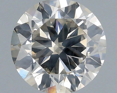 1.0 carat Blue-SI2 GD cut Natūralus Round Deimantas (1)