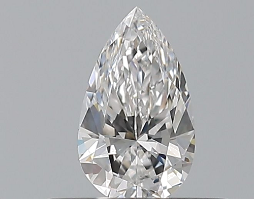 0.31 carat D-IF Natūralus Pear Deimantas (1)