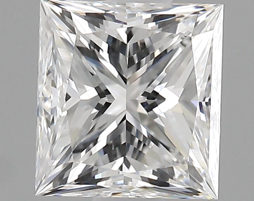 1.0 carat E-VVS2 Natūralus Princess Deimantas (1)
