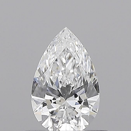 0.51 carat D-VS2 Natūralus Pear Deimantas (1)