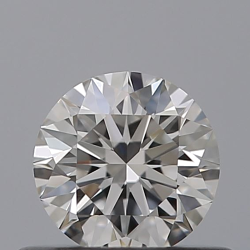 0.42 carat F-VVS1 Excellent cut Natūralus Round Deimantas (1)