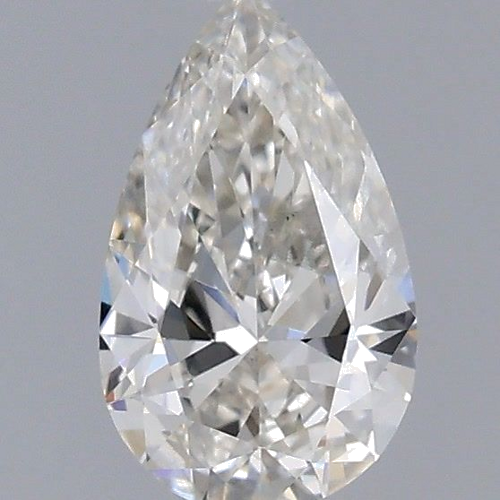 0.3 carat H-SI2 Natūralus Pear Deimantas (1)