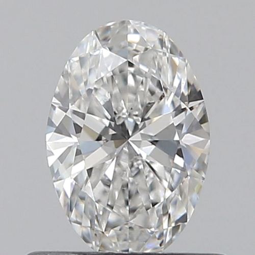 0.5 carat F-VS2 Natūralus Oval Deimantas (1)