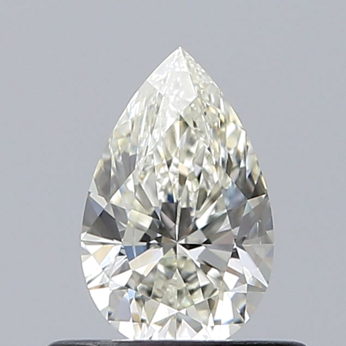 0.5 carat K-SI2 Natūralus Pear Deimantas (1)