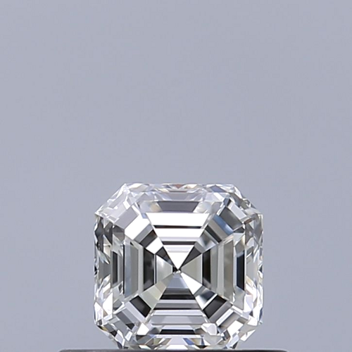 0.42 carat F-IF Natūralus Asscher Deimantas (1)