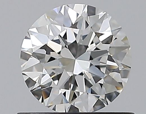 0.65 carat F-VVS1 Excellent cut Natūralus Round Deimantas (1)