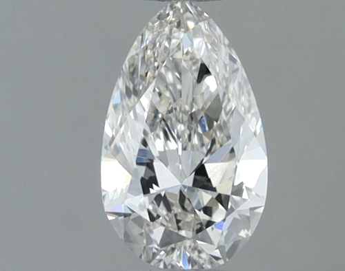 0.6 carat I-VVS1 Natūralus Pear Deimantas (1)