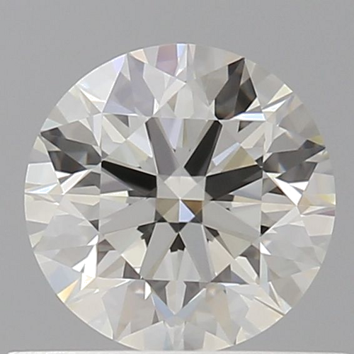 0.61 carat K-VVS2 Excellent cut Natūralus Round Deimantas (1)