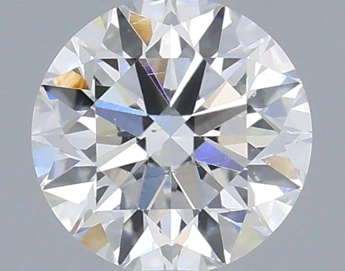 0.4 carat F-SI1 Very Good cut Natūralus Round Deimantas (1)
