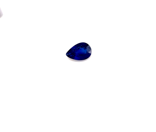 0.67 carat BLUE Pear Safyras (1)