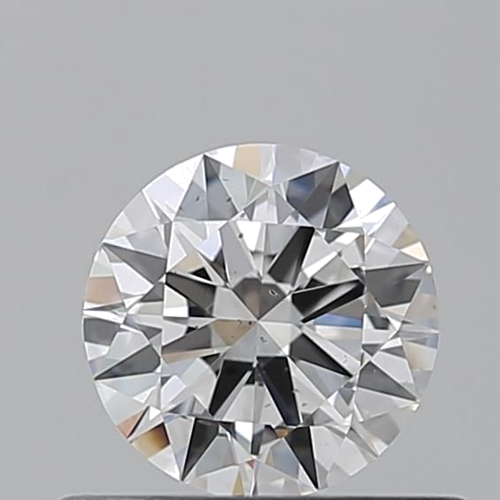 0.5 carat F-SI1 Excellent cut Natūralus Round Deimantas (1)