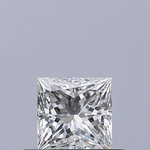 0.4 carat F-IF Natūralus Princess Deimantas (1)
