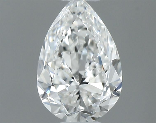 0.3 carat E-VS1 Natūralus Pear Deimantas (1)