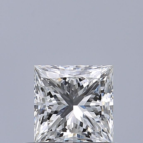 0.51 carat G-VVS2 Natūralus Princess Deimantas (1)