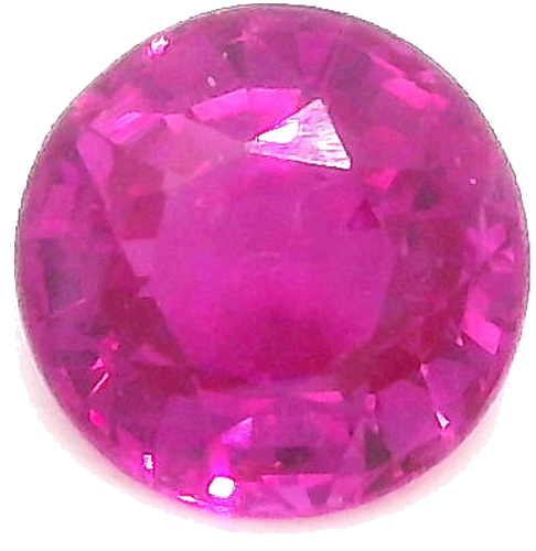 0.51 carat RED Round Rubinas (1)