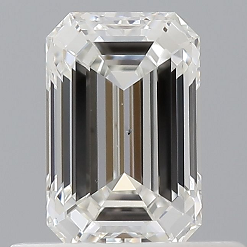 0.6 carat H-SI1 Natūralus Emerald Deimantas (1)