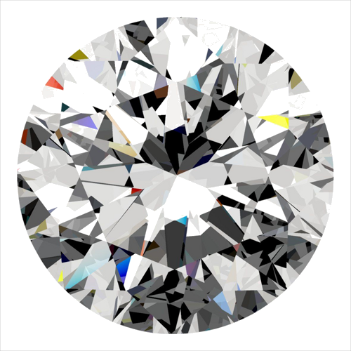 0.3 carat H-VS1 Very Good cut Natūralus Round Deimantas (1)