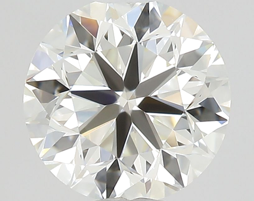 0.5 carat J-VVS2 Very Good cut Natūralus Round Deimantas (1)