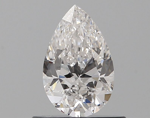 0.53 carat F-IF Natūralus Pear Deimantas (1)