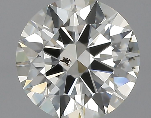 0.91 carat J-SI2 Excellent cut Natūralus Round Deimantas (1)