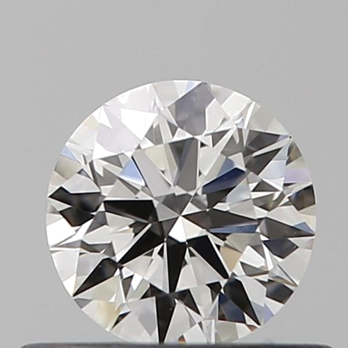 0.39 carat H-VVS2 Excellent cut Natūralus Round Deimantas (1)