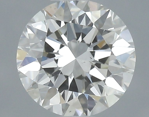 0.5 carat I-SI1 Excellent cut Natūralus Round Deimantas (1)