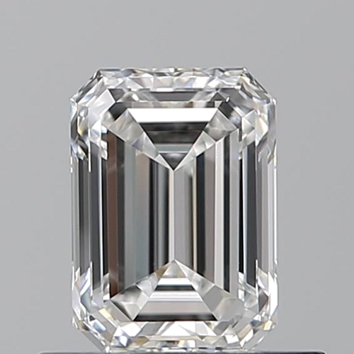 0.7 carat F-VVS2 Natūralus Emerald Deimantas (1)