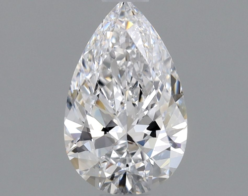 0.7 carat D-VS2 Natūralus Pear Deimantas (1)