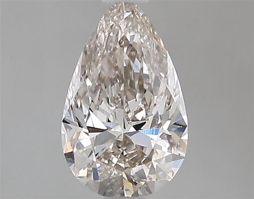 0.85 carat K-SI1 Natūralus Pear Deimantas (1)