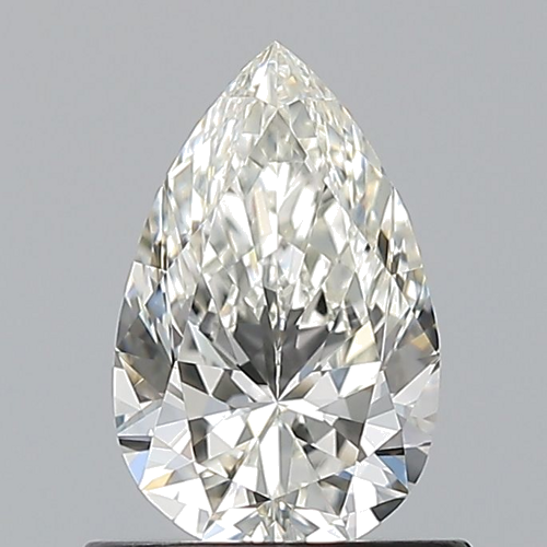 0.7 carat I-VVS1 Natūralus Pear Deimantas (1)