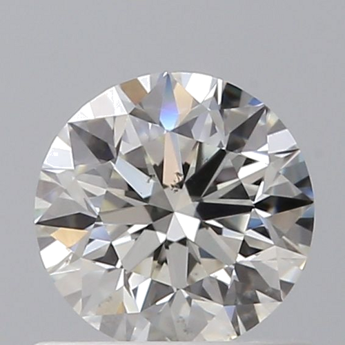 0.6 carat I-SI1 Excellent cut Natūralus Round Deimantas (1)