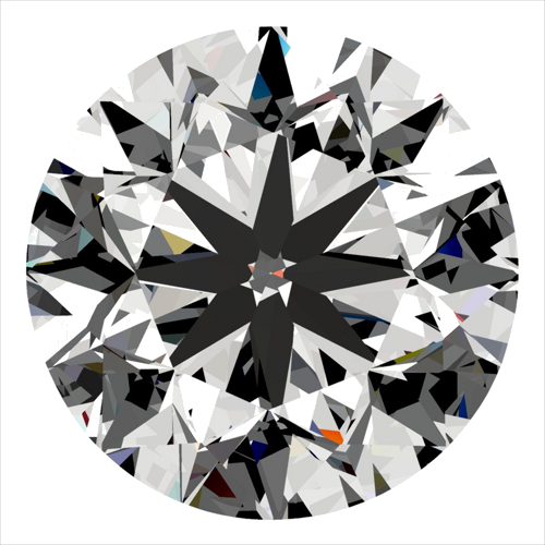 0.3 carat H-VS1 Very Good cut Natūralus Round Deimantas (1)