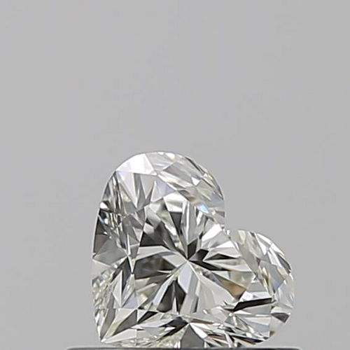0.5 carat K-IF Natūralus Heart Deimantas (1)