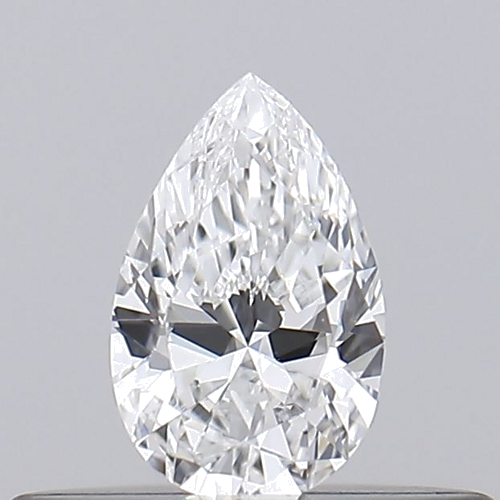 0.17 carat E-VVS2 Natūralus Pear Deimantas (1)