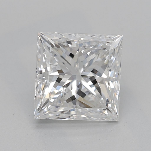 1.73 carat D-SI2 Natūralus Princess Deimantas (1)
