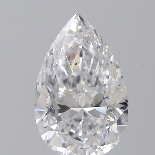 1.2 carat D-SI2 Natūralus Pear Deimantas (1)