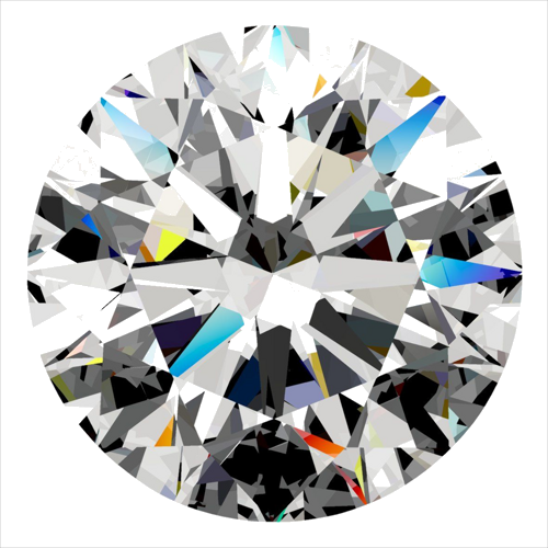 0.31 carat H-VS1 Excellent cut Natūralus Round Deimantas (1)
