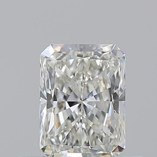 0.5 carat J-VVS1 Natūralus Radiant Deimantas (1)