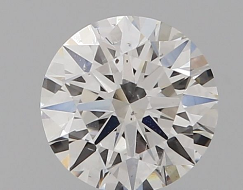 0.5 carat F-VS2 Excellent cut Natūralus Round Deimantas (1)