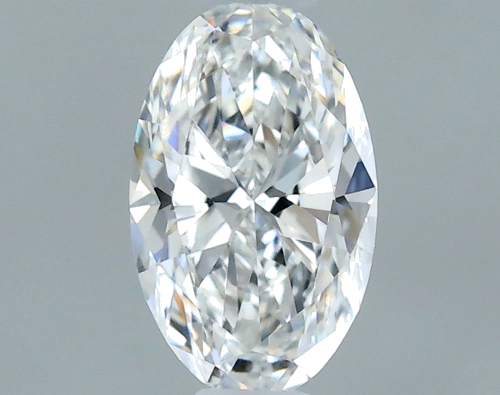 0.4 carat F-VVS1 Natūralus Oval Deimantas (1)