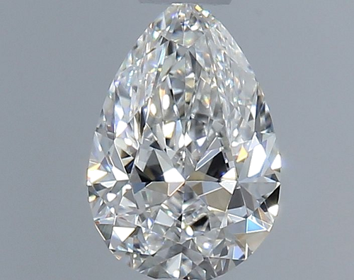 0.4 carat E-VVS2 Natūralus Pear Deimantas (1)