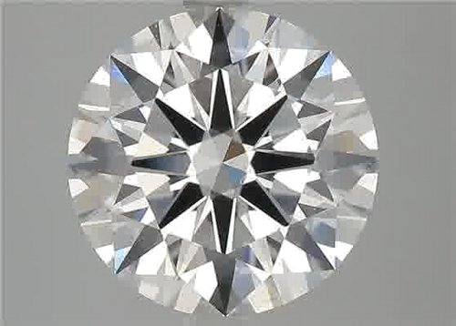 3.0 carat H-VS2 Very Good cut Natūralus Round Deimantas (1)