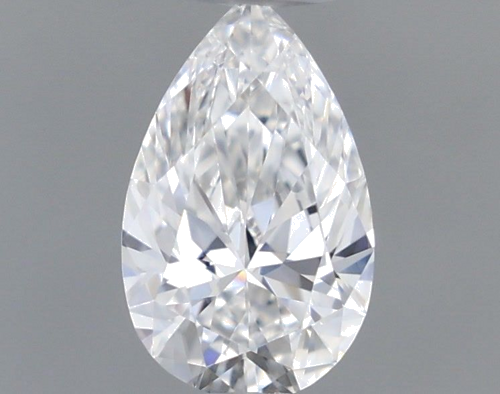 0.33 carat E-VS1 Natūralus Pear Deimantas (1)